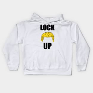 Lock Trump Up Kids Hoodie